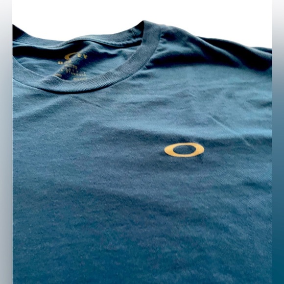 Men’s Oakley blue logo pullover Tshirt size XXL - Picture 3 of 6